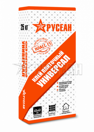 Клей для плитки УНИВЕРСАЛ Русеан по низкой цене