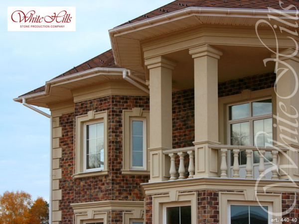 Искусственный декоративный камень Лотиан 440-40 углы White Hills по низкой цене