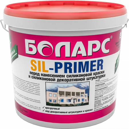 Грунт силиконовый Sil-primer 5 кг БОЛАРС по низкой цене