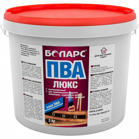 Клей ПВА люкс 30 кг БОЛАРС по низкой цене
