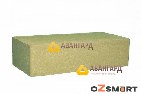 Кирпич гладкий горчичный ГЛ по низкой цене