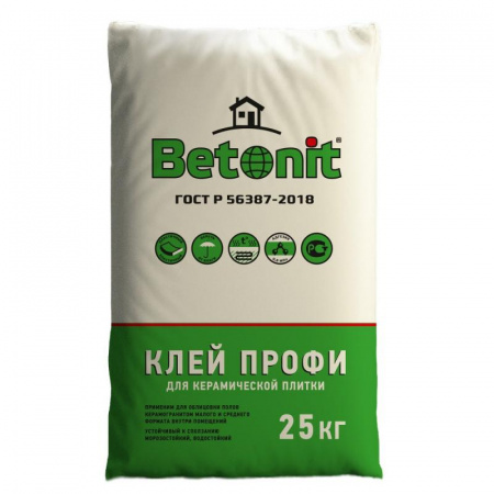 Клей Профи для плитки серый 25кг Betonit по низкой цене