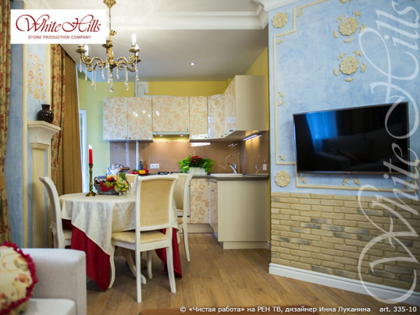 Искусственный декоративный камень Йорк Брик 335-10 углы White Hills по низкой цене