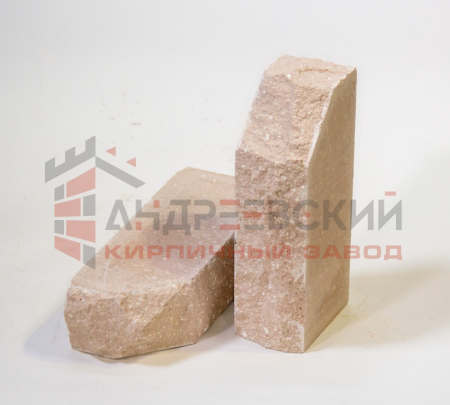 Кирпич гиперпрессованный одноугловой Скала Кремовый 1.4 NF Андреевский по низкой цене