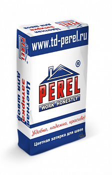 RL 0410 Цветная затирка PEREL, серая , 25 кг с доставкой от официального дилера завода