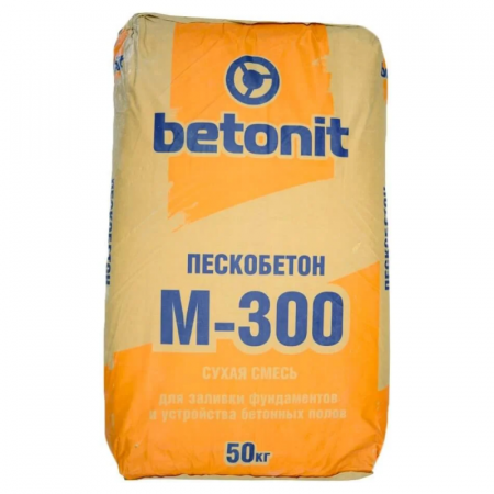 Смесь сухая Пескобетон ГОСТ М300 (эконом) 50 кг Betonit по низкой цене