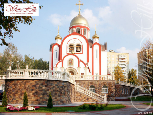 Искусственный декоративный камень Шеффилд 430-40 углы White Hills по низкой цене